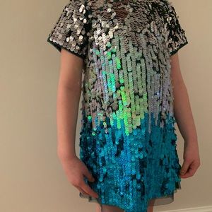 Next Flippy Sequence holiday dress 60s style